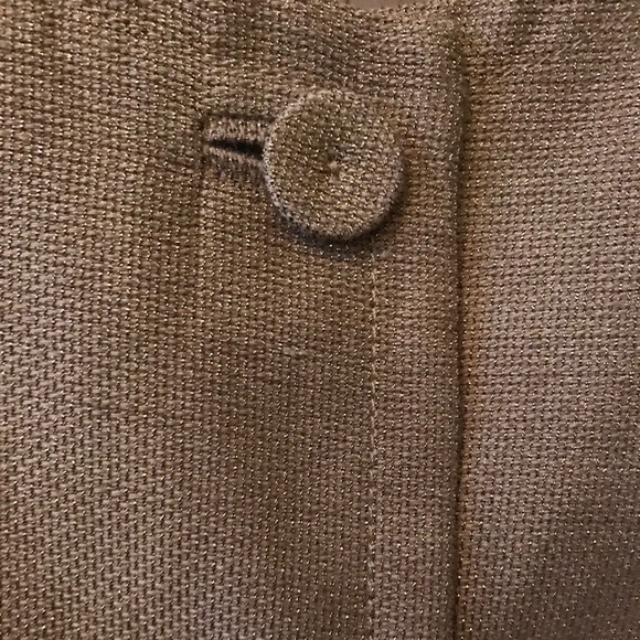 Talbots gold metallic jacket - Picture 2 of 7